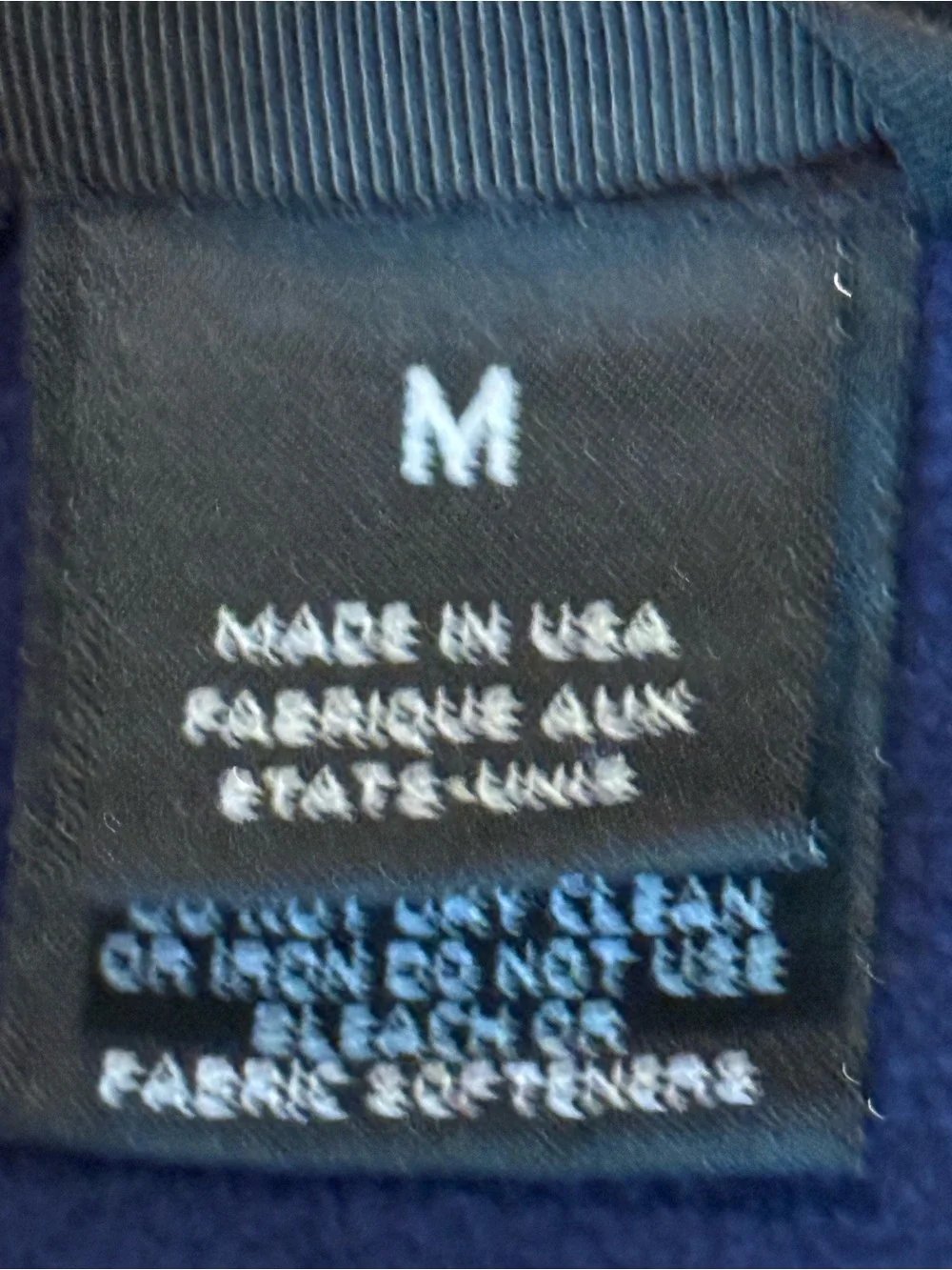 Mountain Hardwear. Men's Vintage Fleece Vest. Blue/Black. Size Medium.